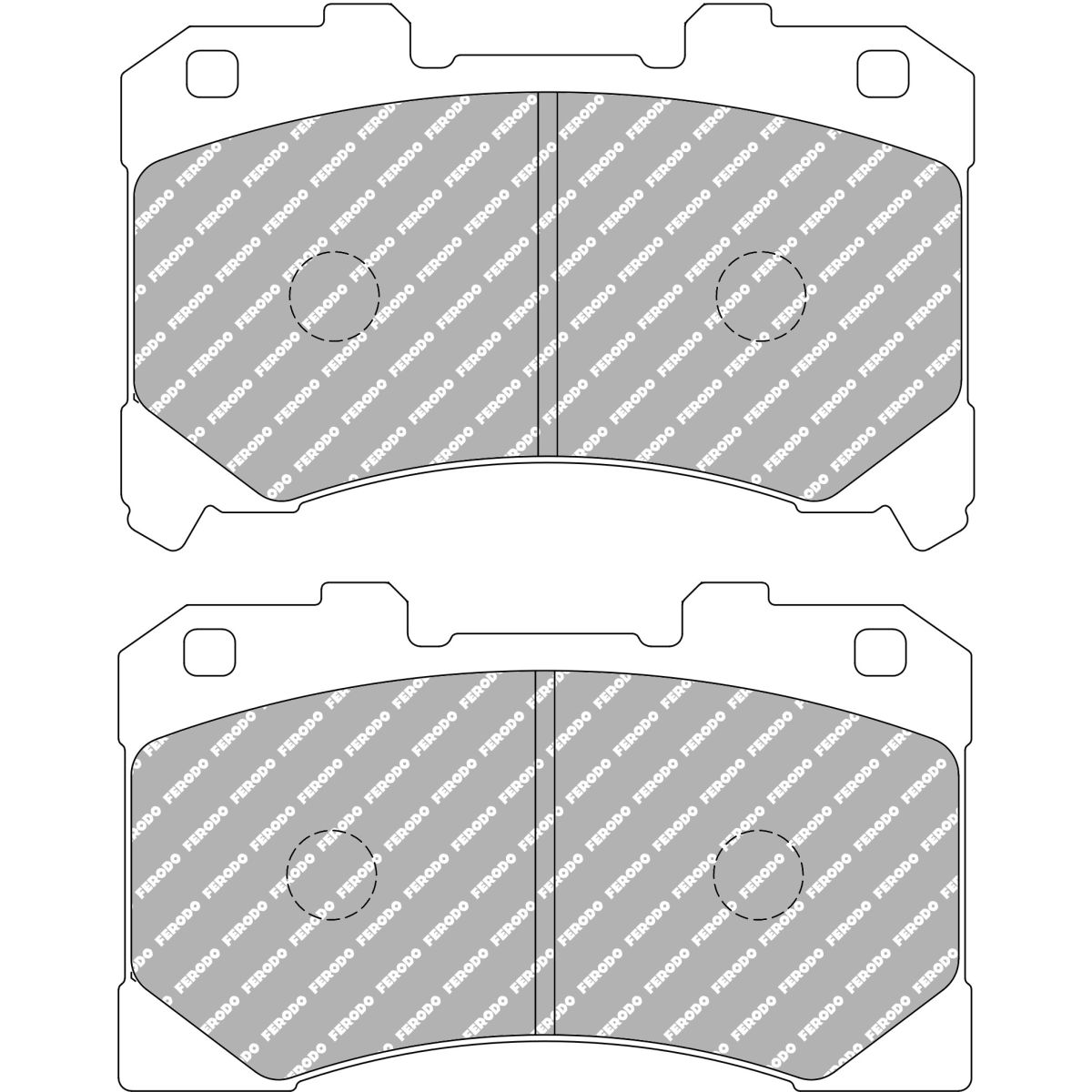 Jeu de plaquettes de frein FERODO FCP5261W