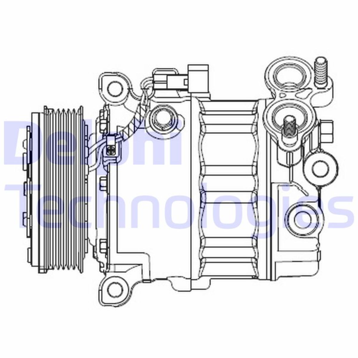Delphi Compressore Aria Condizionata Cs20512