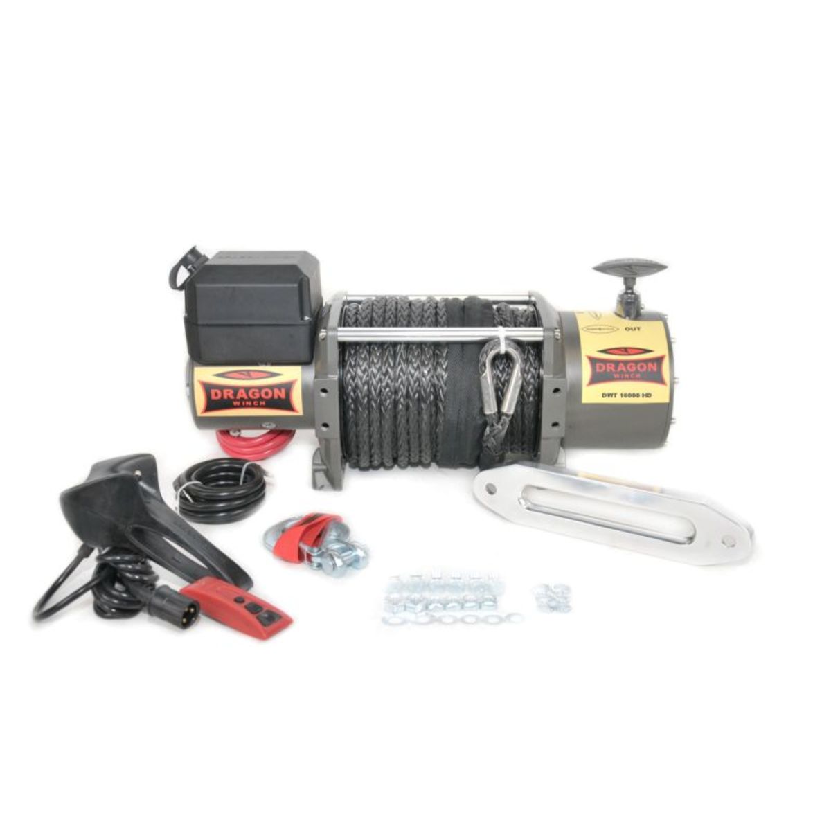 Treuil pour porte-voitures et véhicules spéciaux DRAGON WINCH DWT16000HD-S