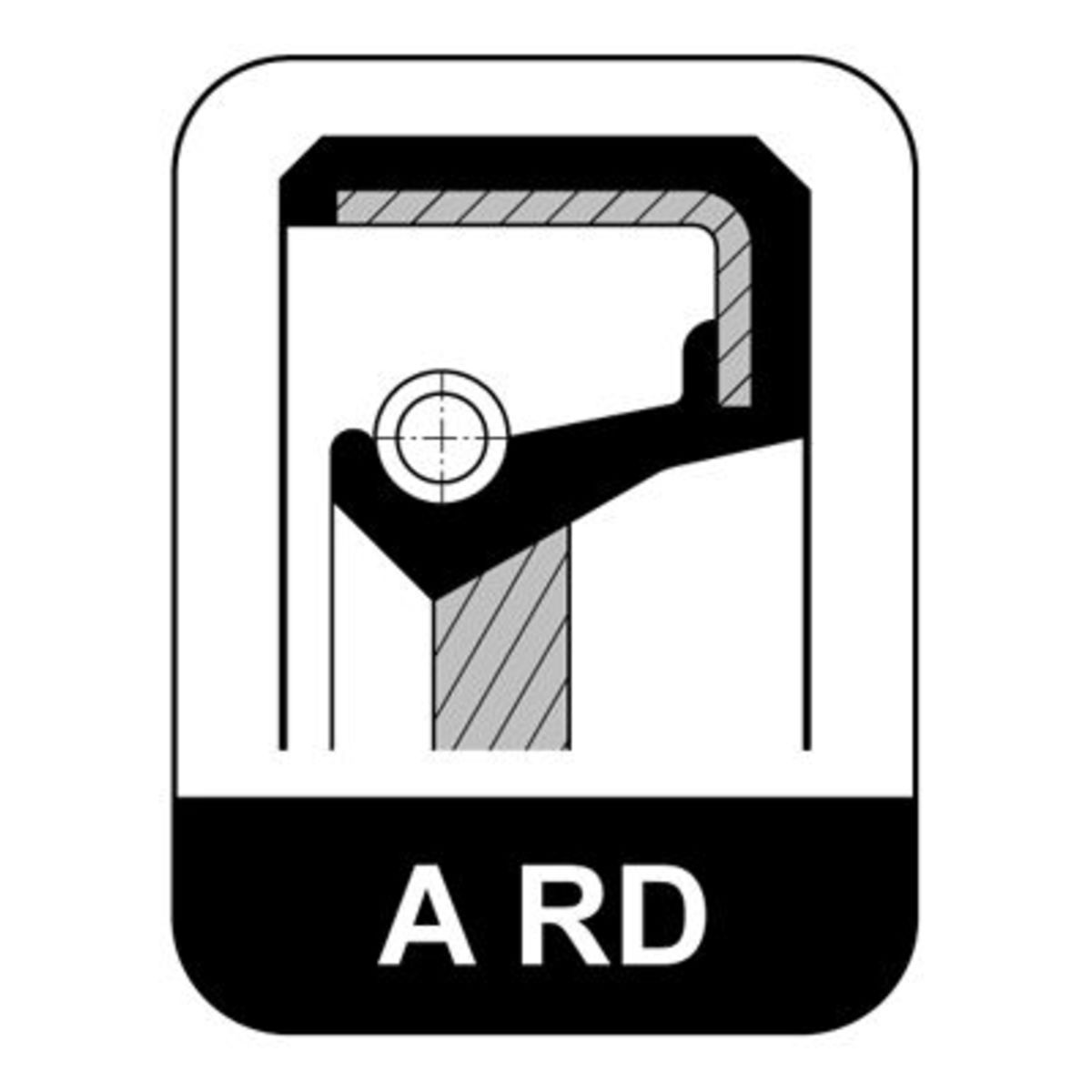 Image of Radiale afdichtingsringenset, motor