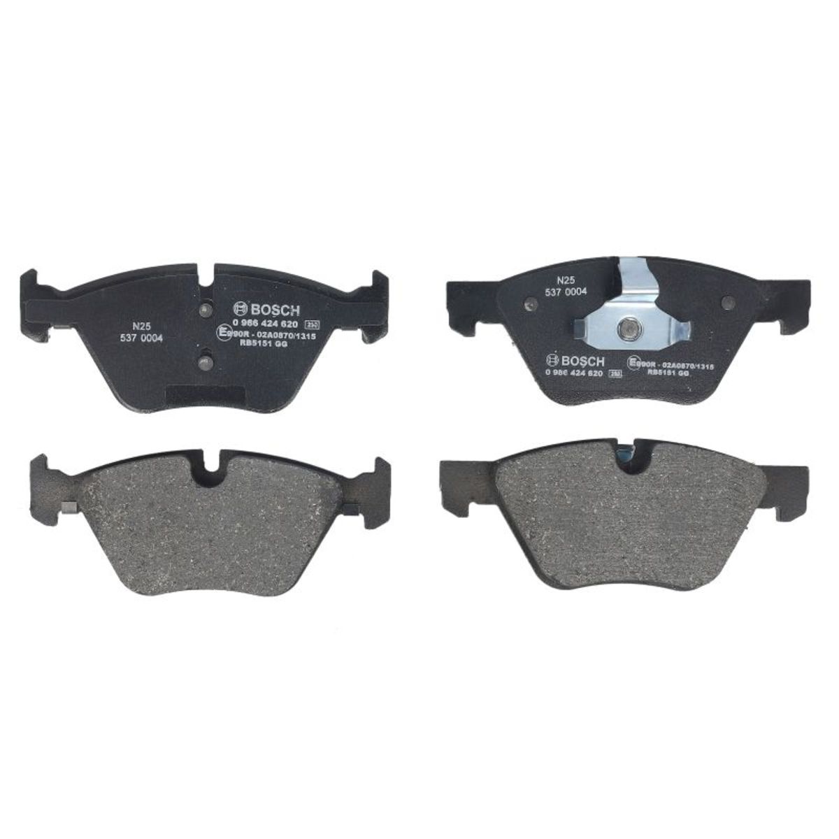 Bosch Jeu De Plaquettes De Frein 0 986 424 620, Avant