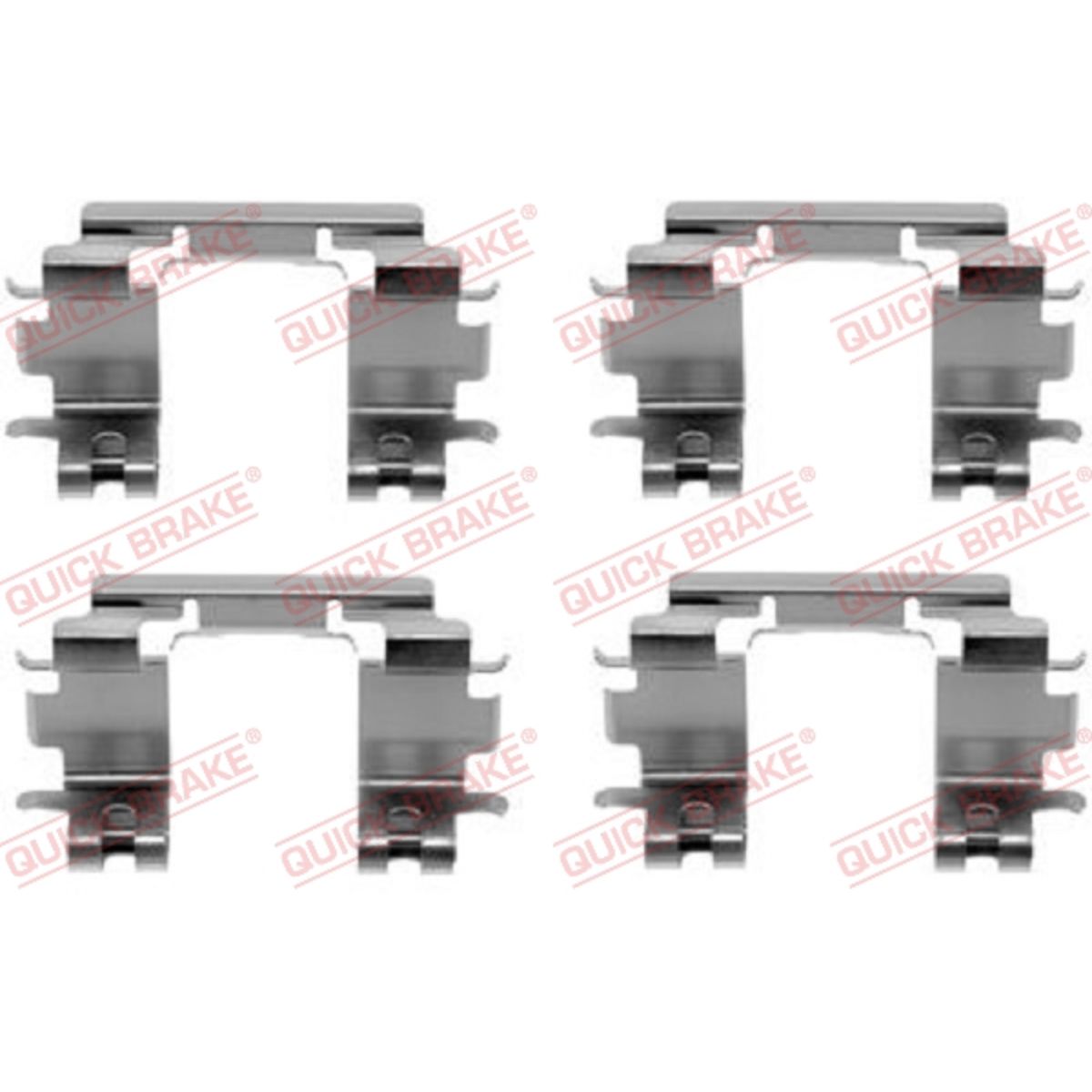 Quick Brake Toebehorenset, schijfremblok  109-1670