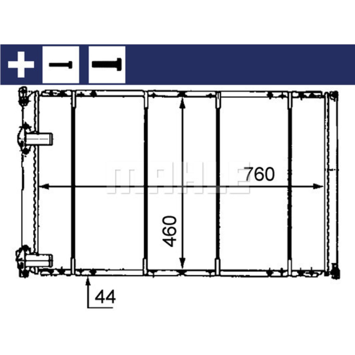 Image of Radiator, motorkoeling