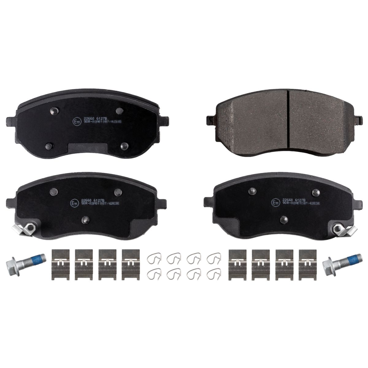 Febi Bilstein Set Di Pastiglie Freno 116229, Anteriore