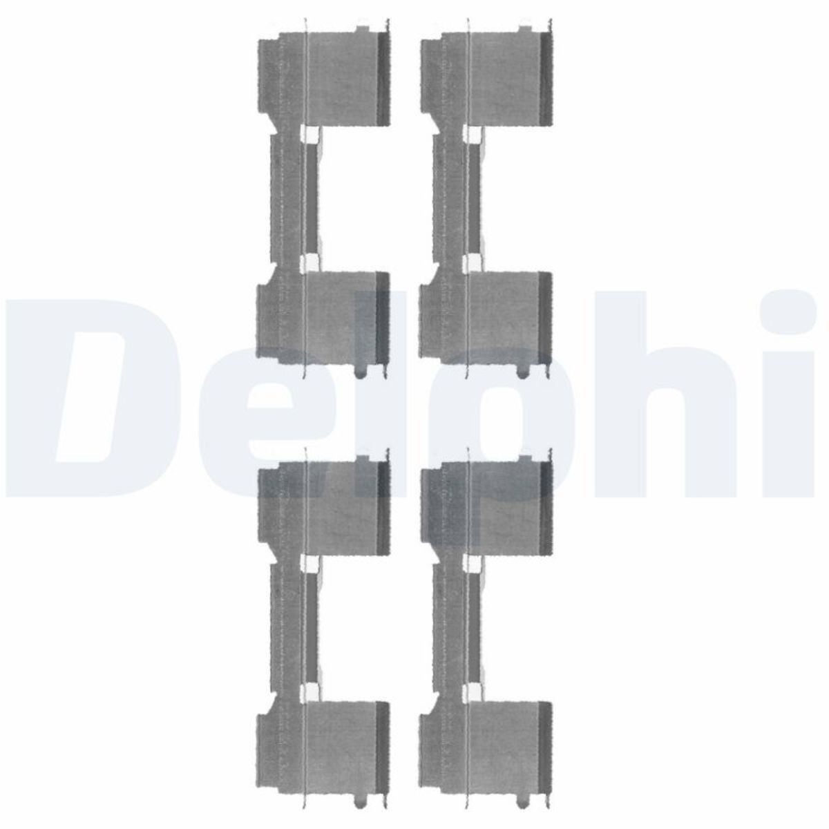 Delphi Kit D'accessoires, Plaquette De Frein Lx0478