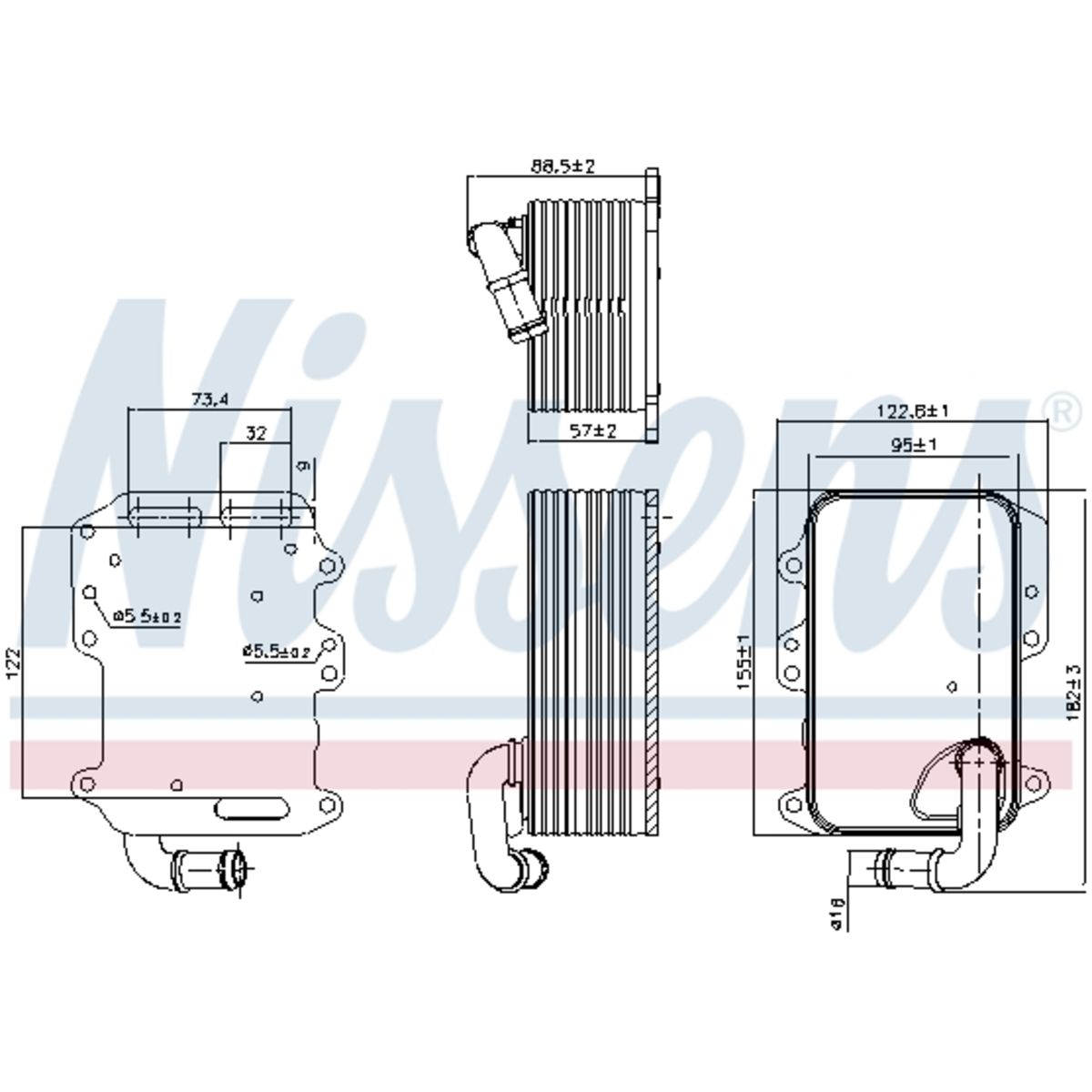 Image of Olie radiator, motorolie