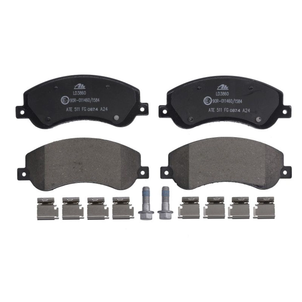 Bremsbelagsatz ATE 13.0470-3860.2, Vorne, Keramik