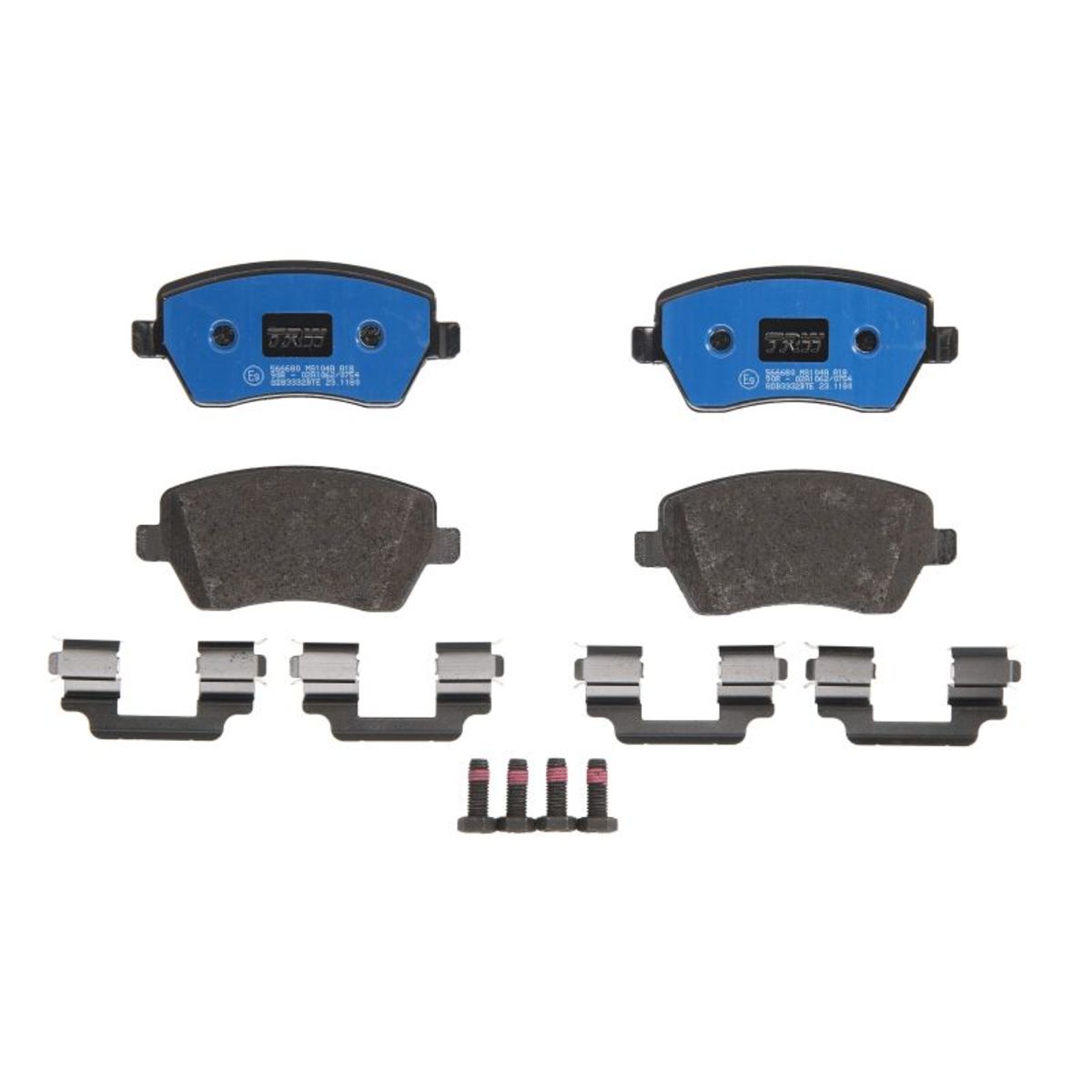 Trw Remblokset, Schijfrem Electric Blue Gdb3332bte