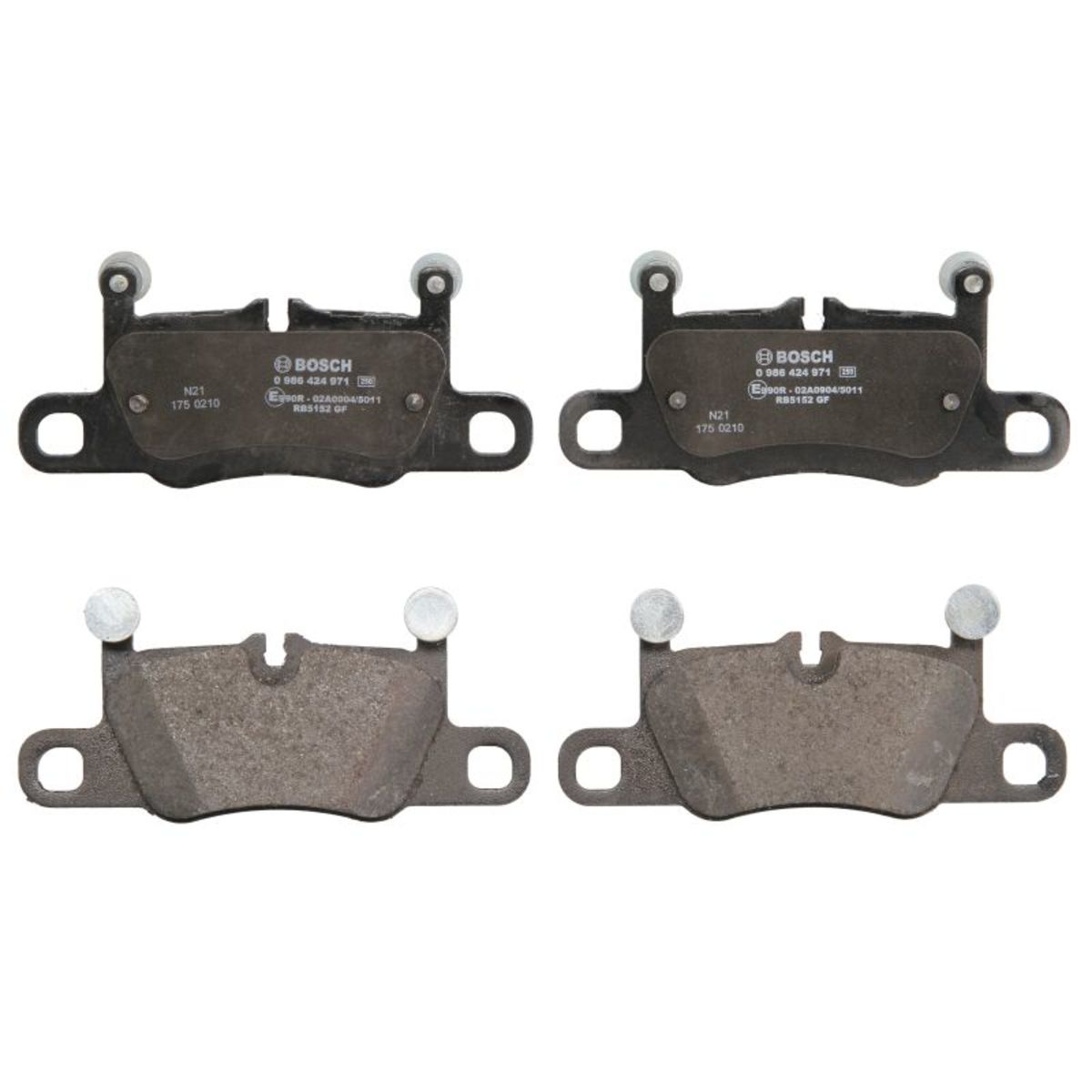 Bosch Kit De Plaquettes De Frein, Frein À Disque Bp2588 Bp2588 Porsche - Image 5