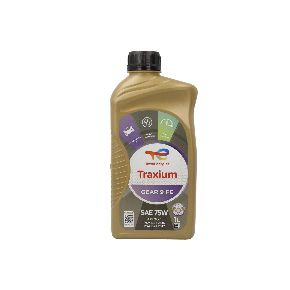 Huile de transmission TotalEnergies 2214244 TRAXIUM 75W 1L