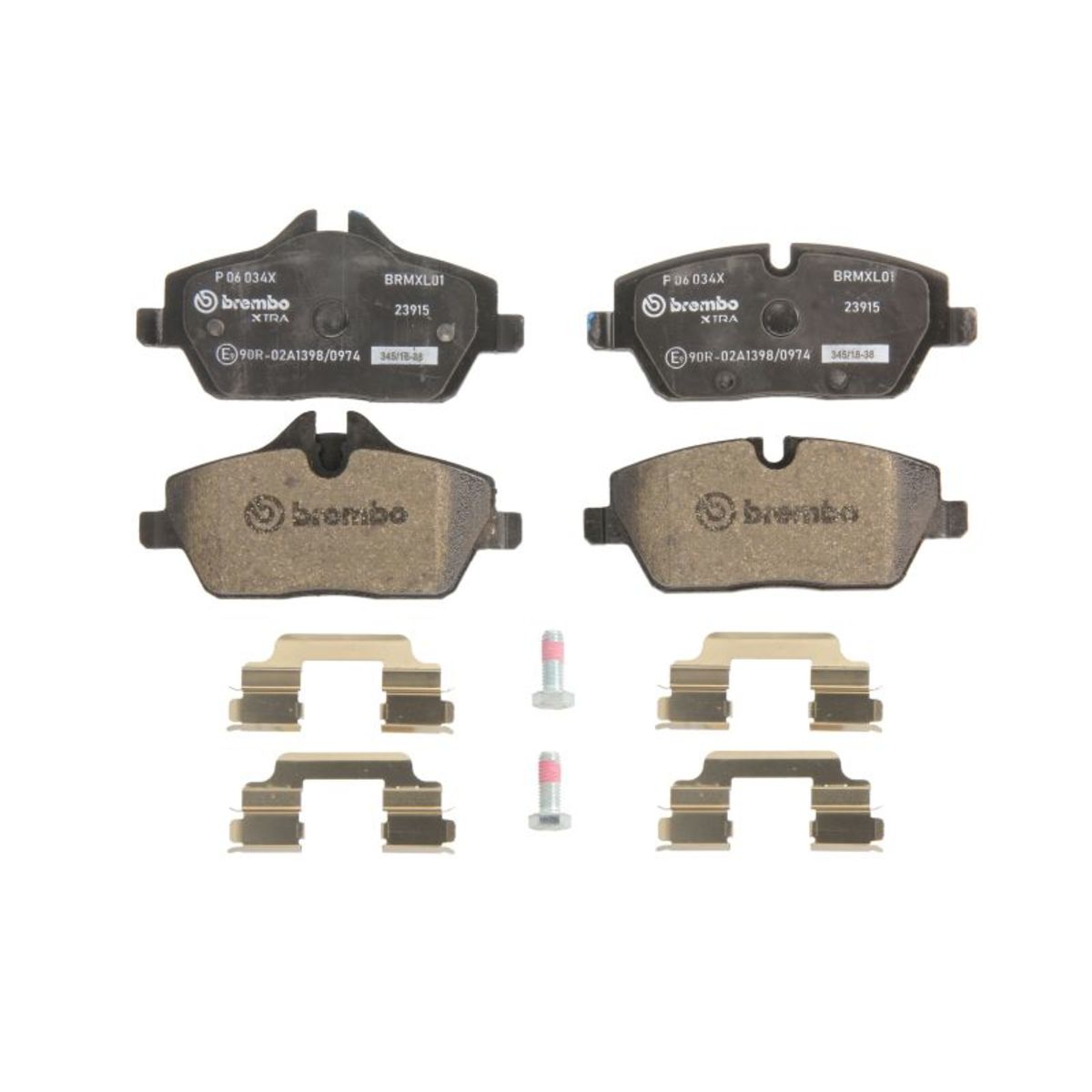 Image of Remblokset  Xtra , voor