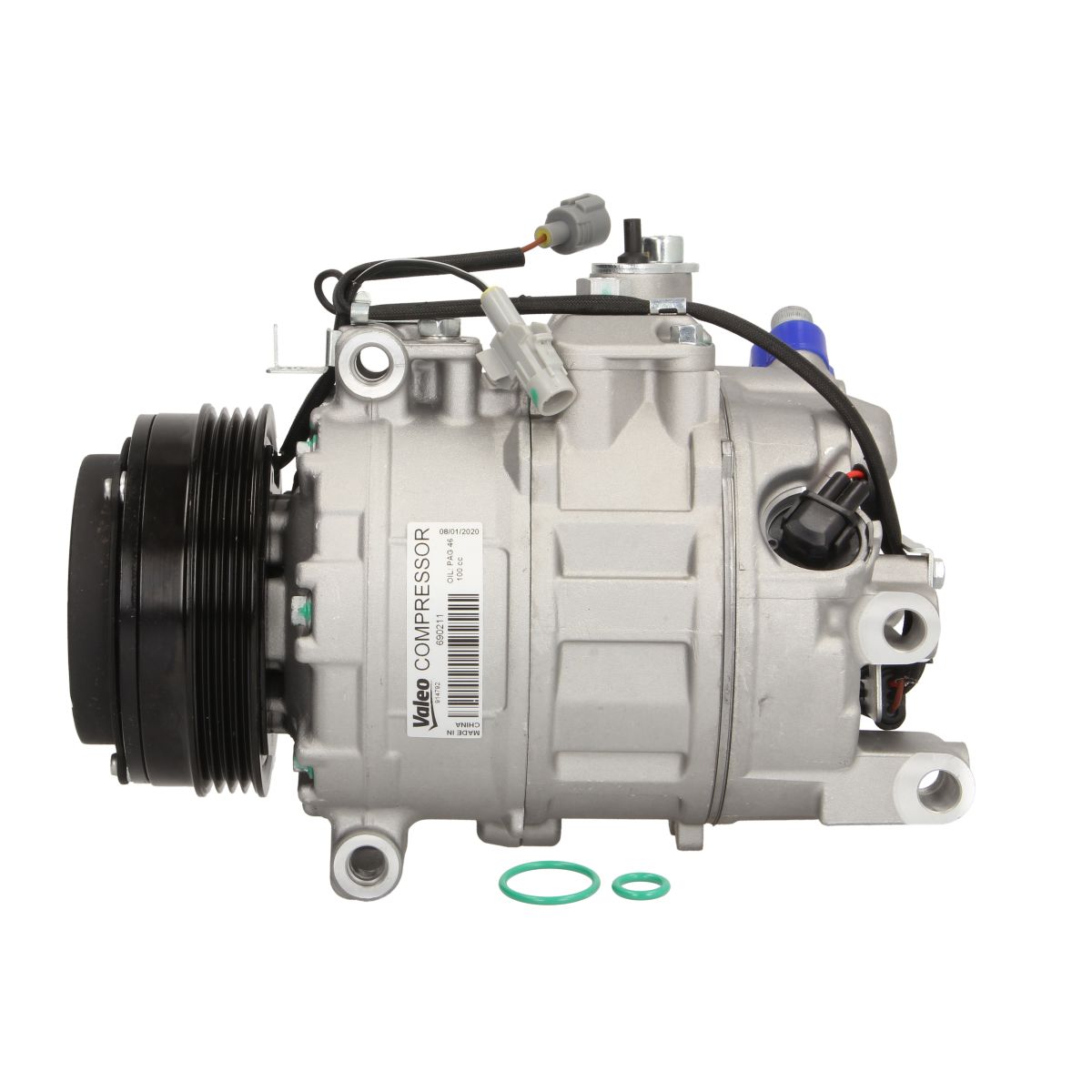 Compressor, airconditioner