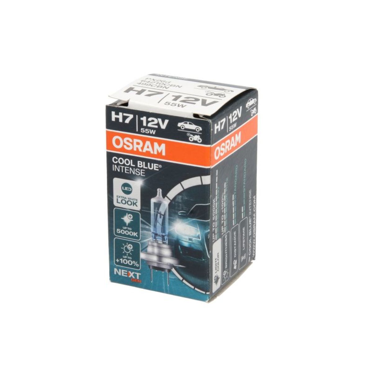 Żarówka, światła drogowe/dzienne-mijania OSRAM 64210CBN - Sklep Inter Cars