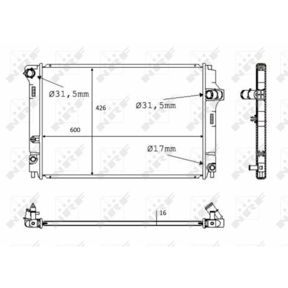 Image of Radiator, motorkoeling