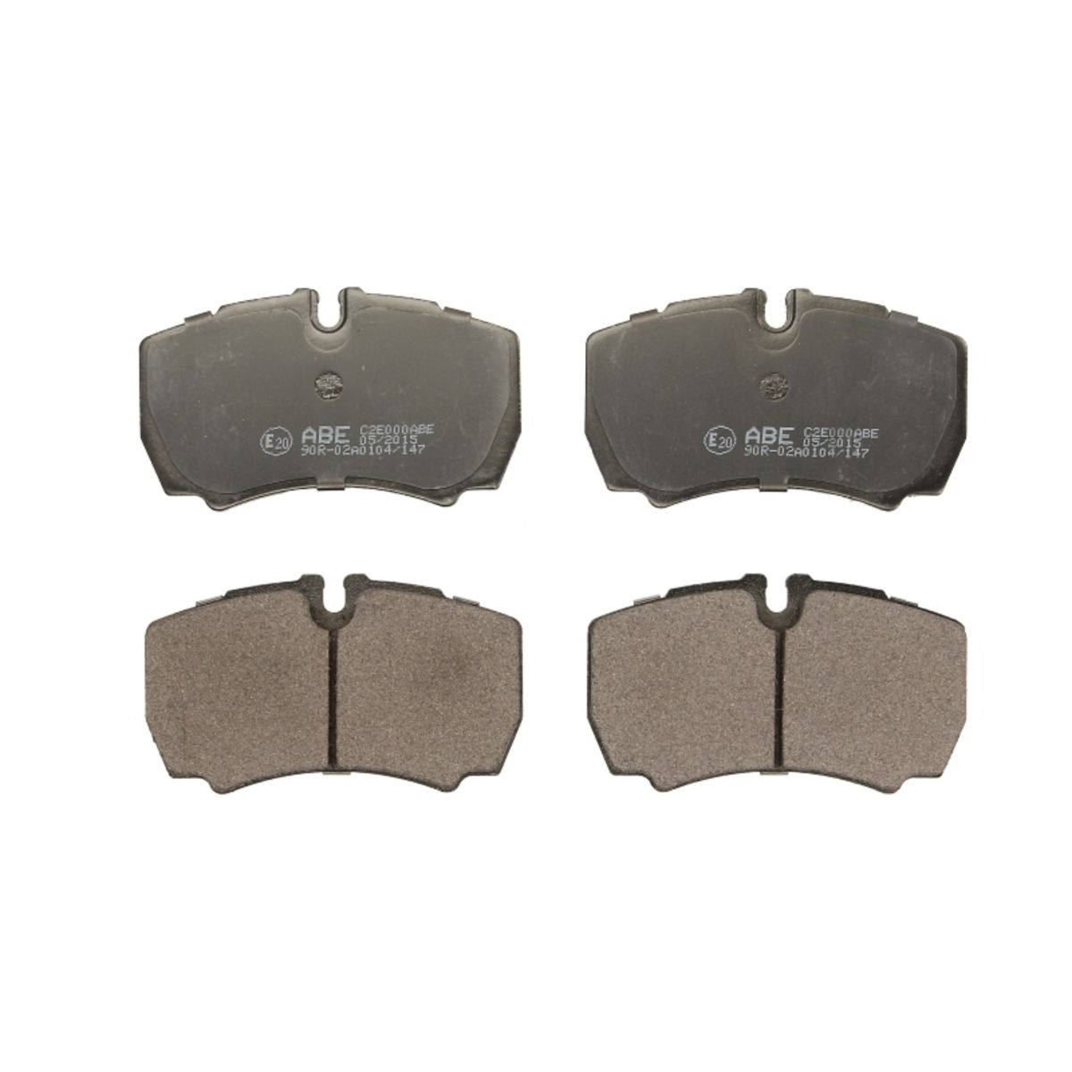 Image of Remblokset  C2E000, achter