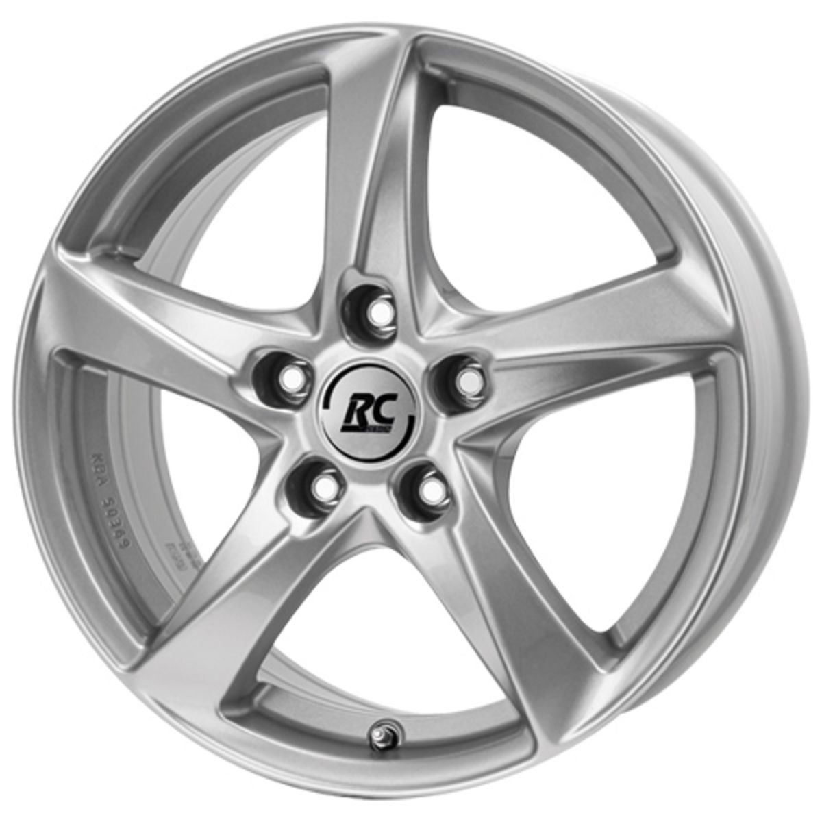 Image of Lichtmetalen velg 15'' RC RC30 ECE 4x98 6J ET35, Farbe: Silber