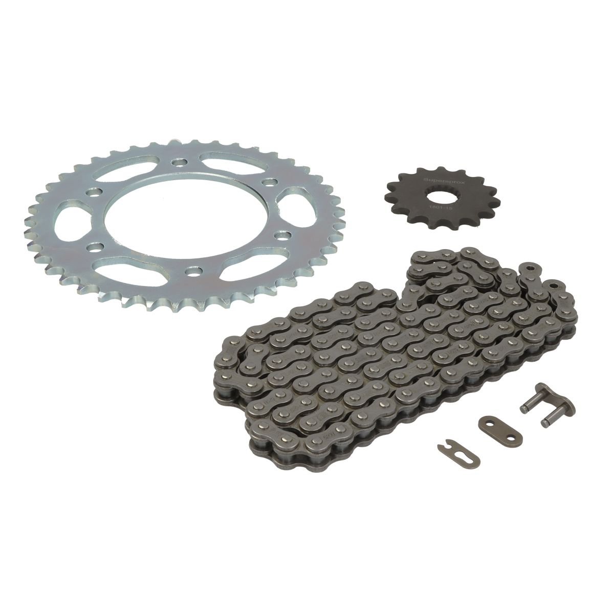 Kit catena Supersprox Performance H520, 15/42/104 per Enfield Meteor