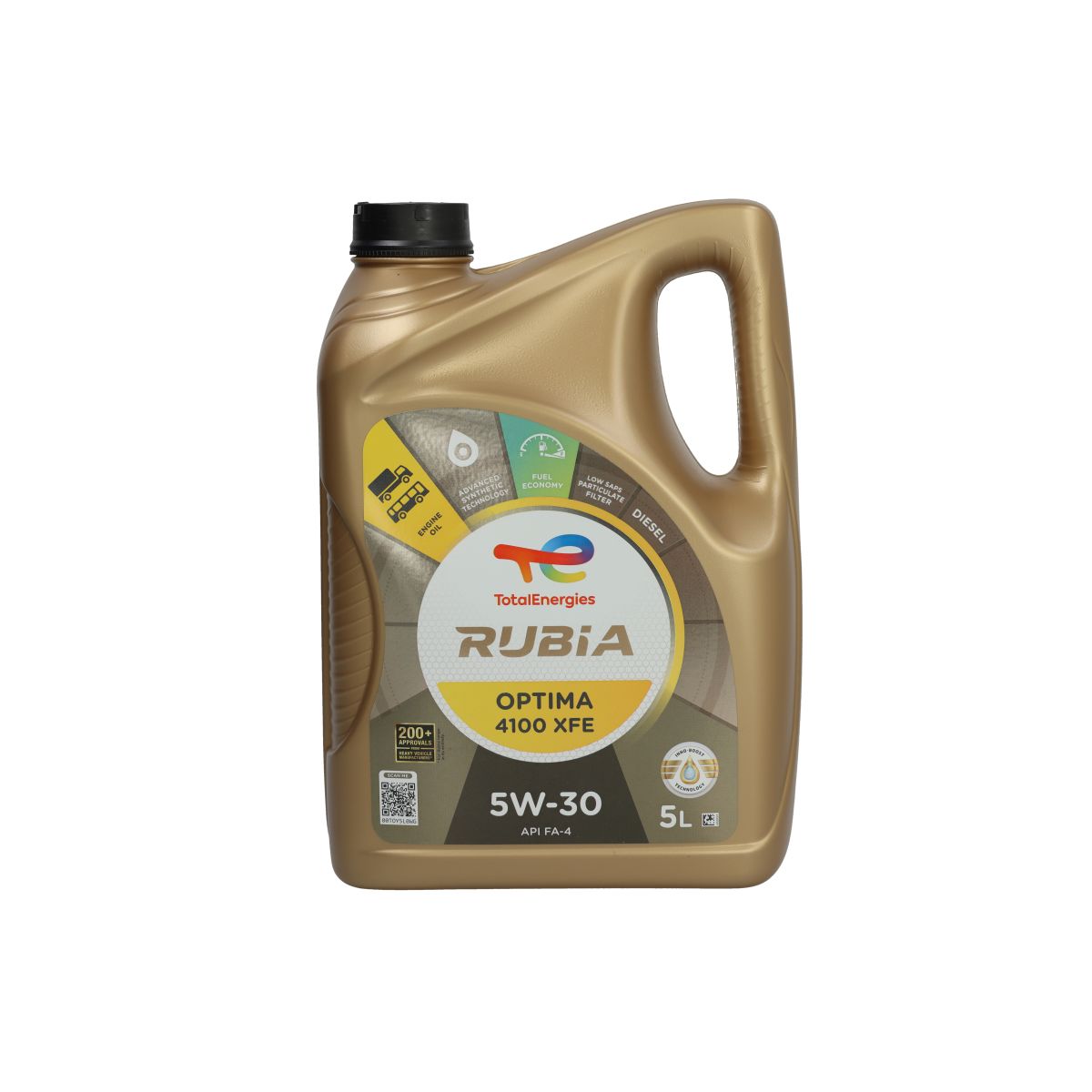 Huile moteur TotalEnergies 2223651 RUBIA OPTIMA 5W30 5L