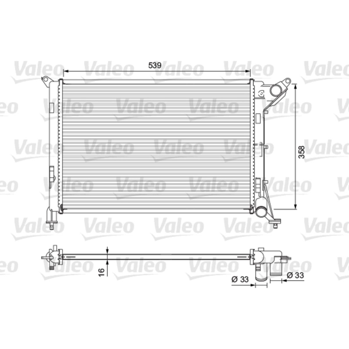 Image of Radiator, motorkoeling