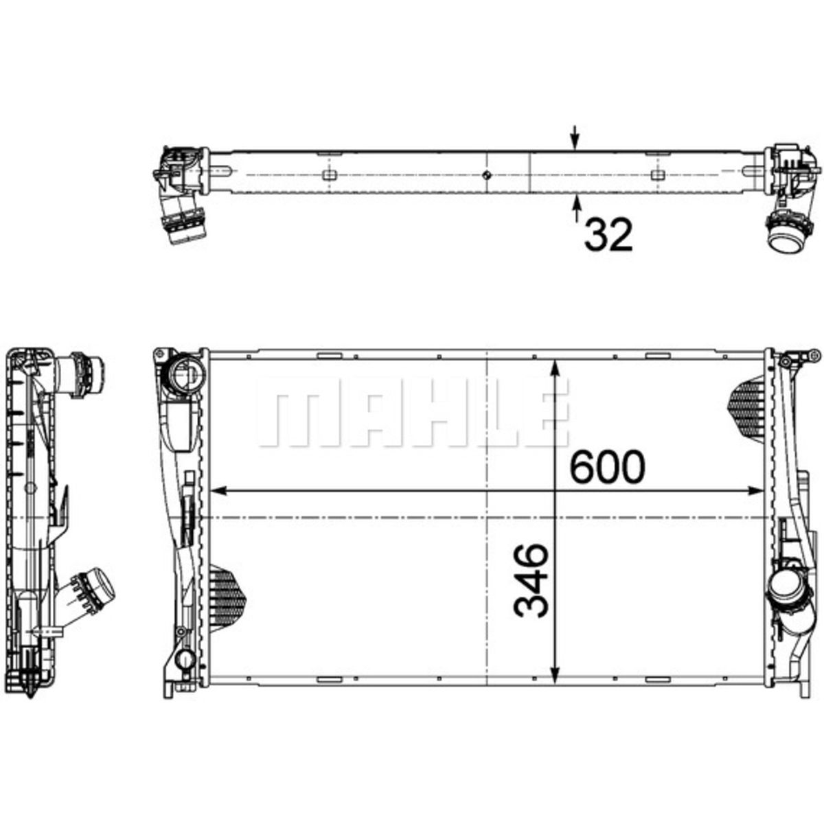 Image of Radiator, motorkoeling