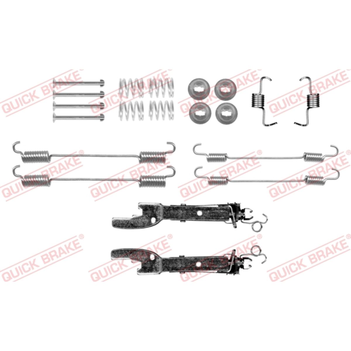 Zubehörsatz, Bremsbacken QUICK BRAKE 105-0059S
