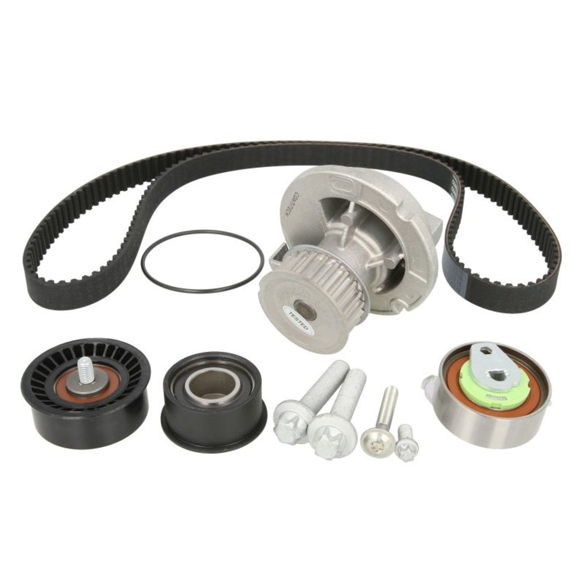 Image of Waterpomp+distributieriem set CONTINENTAL