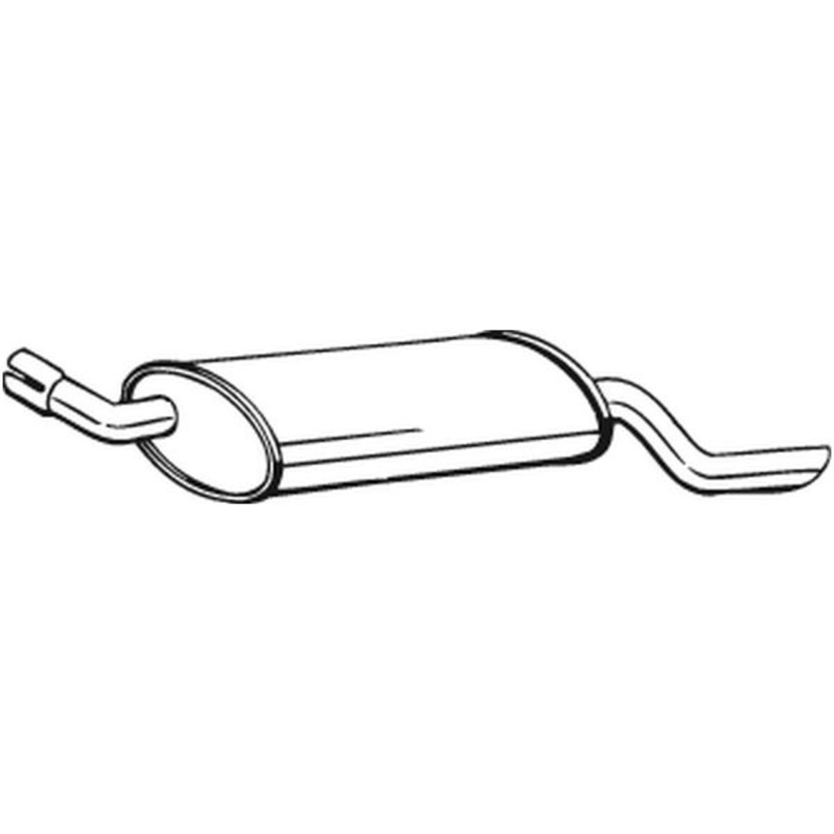 Image of Geluiddemper achter  185-439