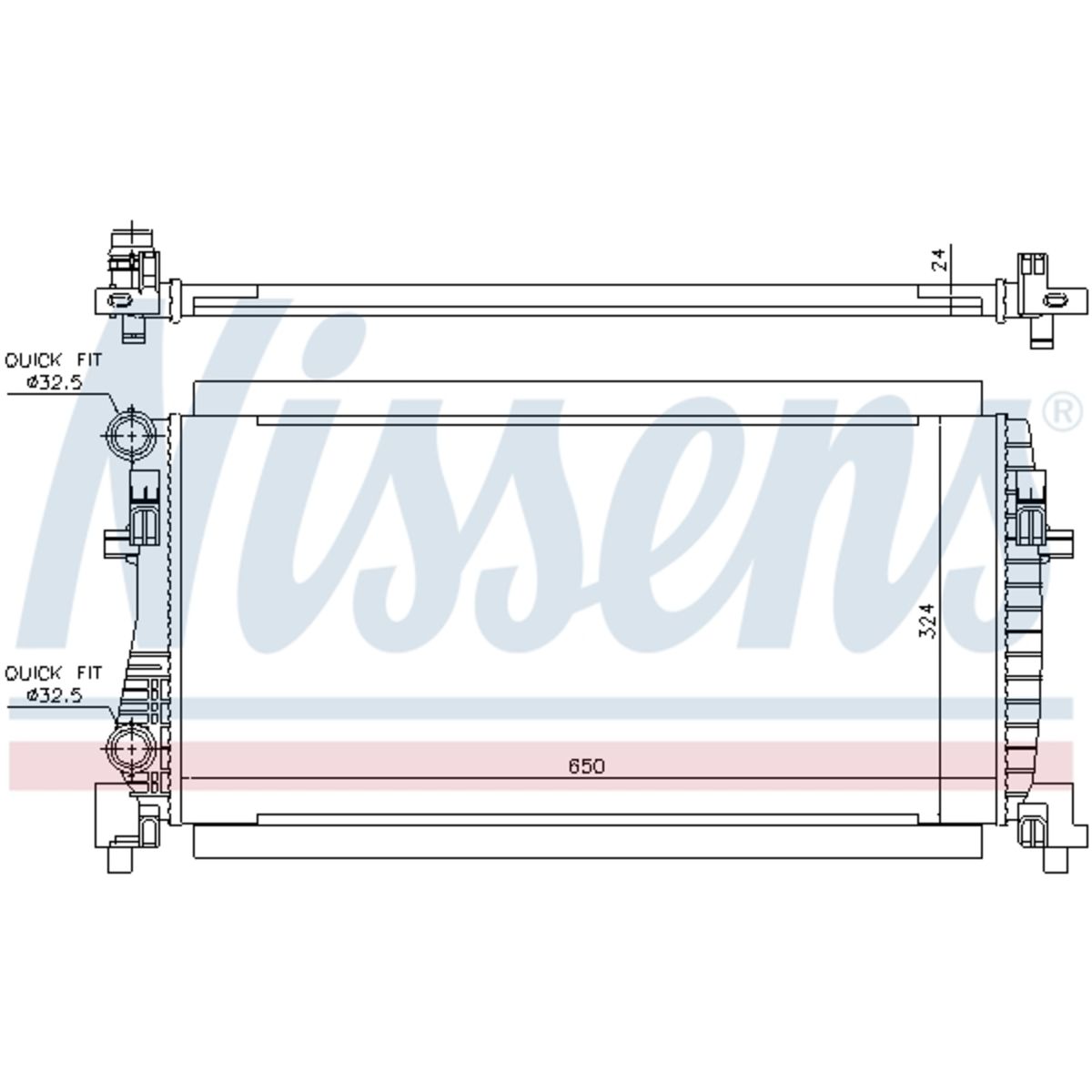 Image of Radiator, motorkoeling