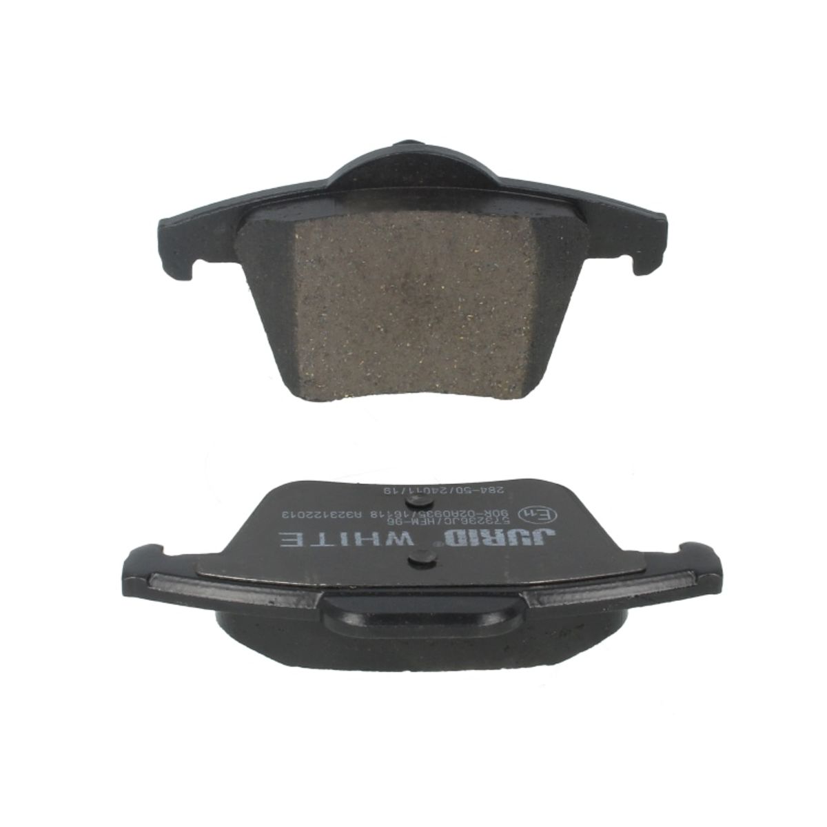 Bremsbelagsatz JURID 573236JC, Hinten