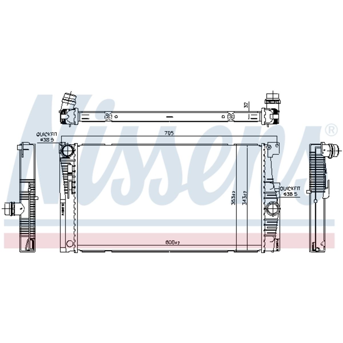 Image of Radiator, motorkoeling
