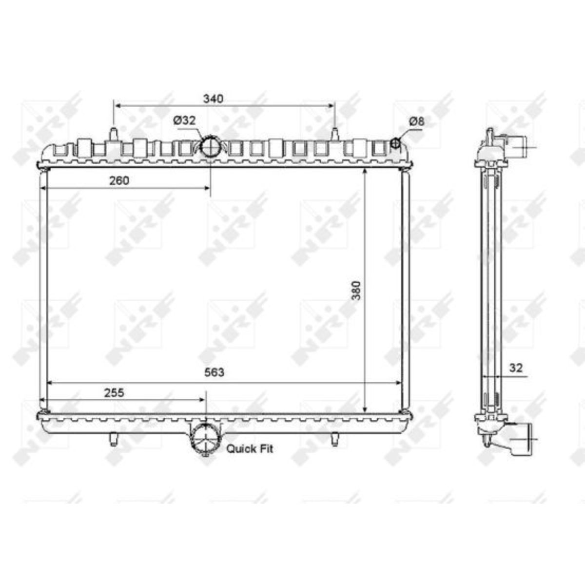 Image of Radiator, motorkoeling