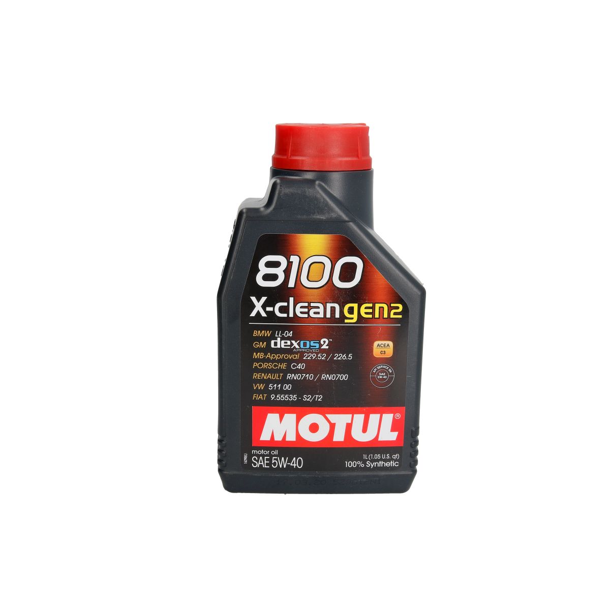 Image of Motorolie  109761 8100 X-Clean GEN2 5W40 1L
