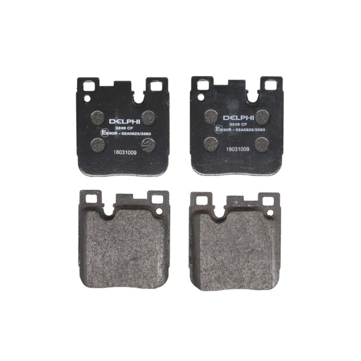Für DELPHI HAMULCE LP3249 BRAKE PADS REAR BMW 3 F30 12- - Bild 4