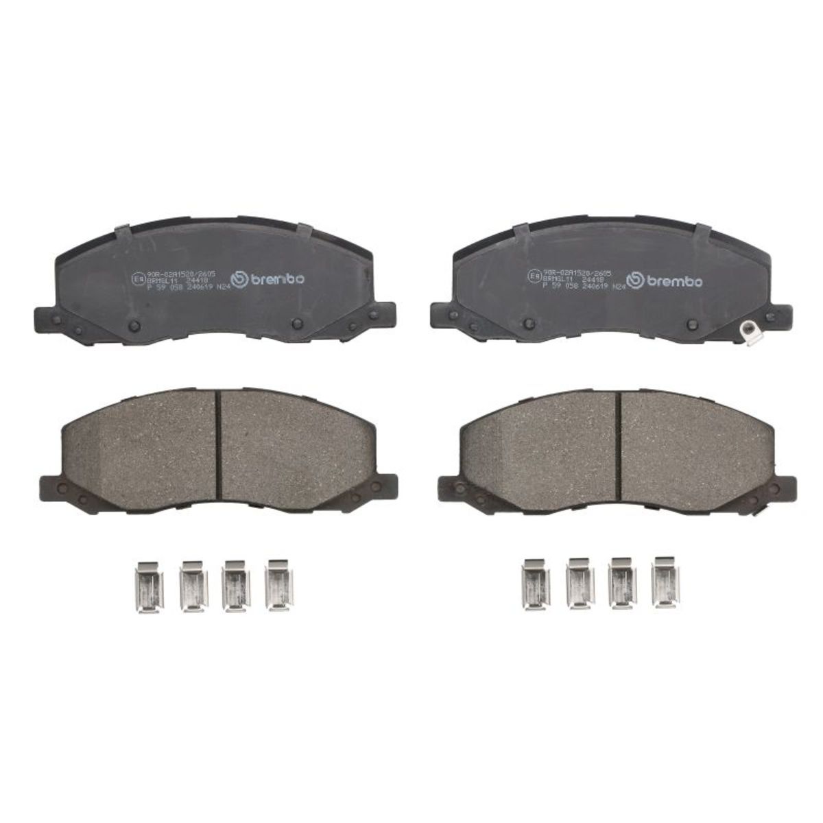 Brembo Bremsbelagsatz P 59 058