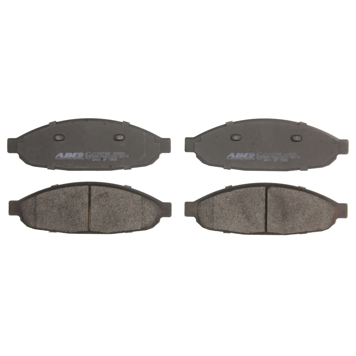 Bremsbelagsatz, Scheibenbremse ABE C1Y027ABE