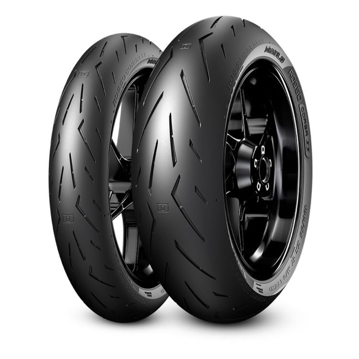 Image of DIABLO ROSSO CORSA II 120/70ZR17 TL, Motorbanden voor