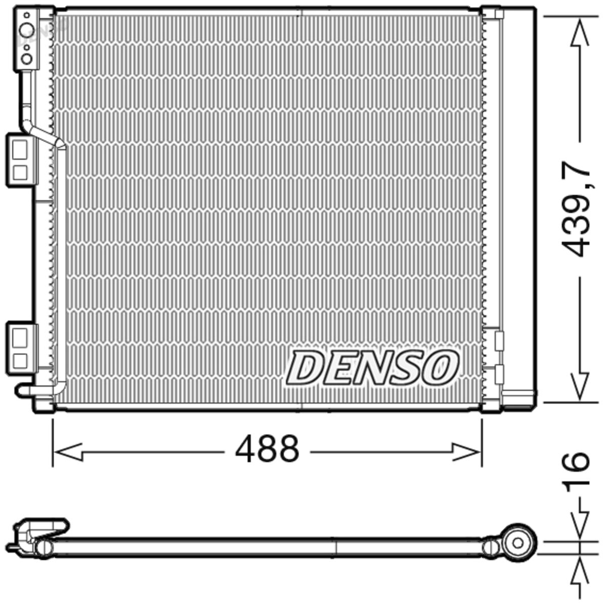 Image of Condensator, airconditioning