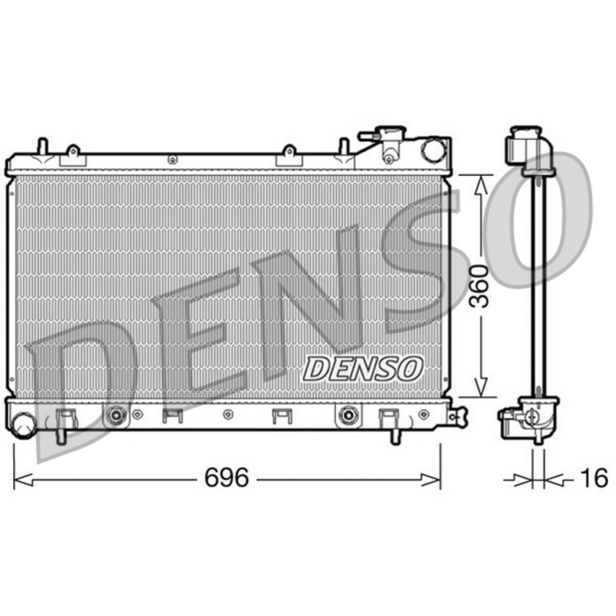 Image of Radiator, motorkoeling