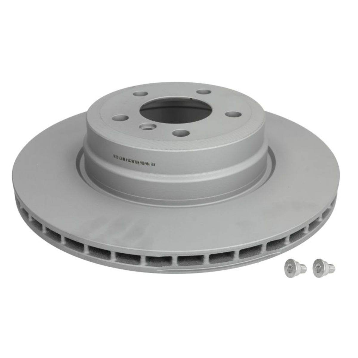 2x Disco freno ventilato 24.0124-0216.1 ATE per BMW X6 X5 - Immagine 5