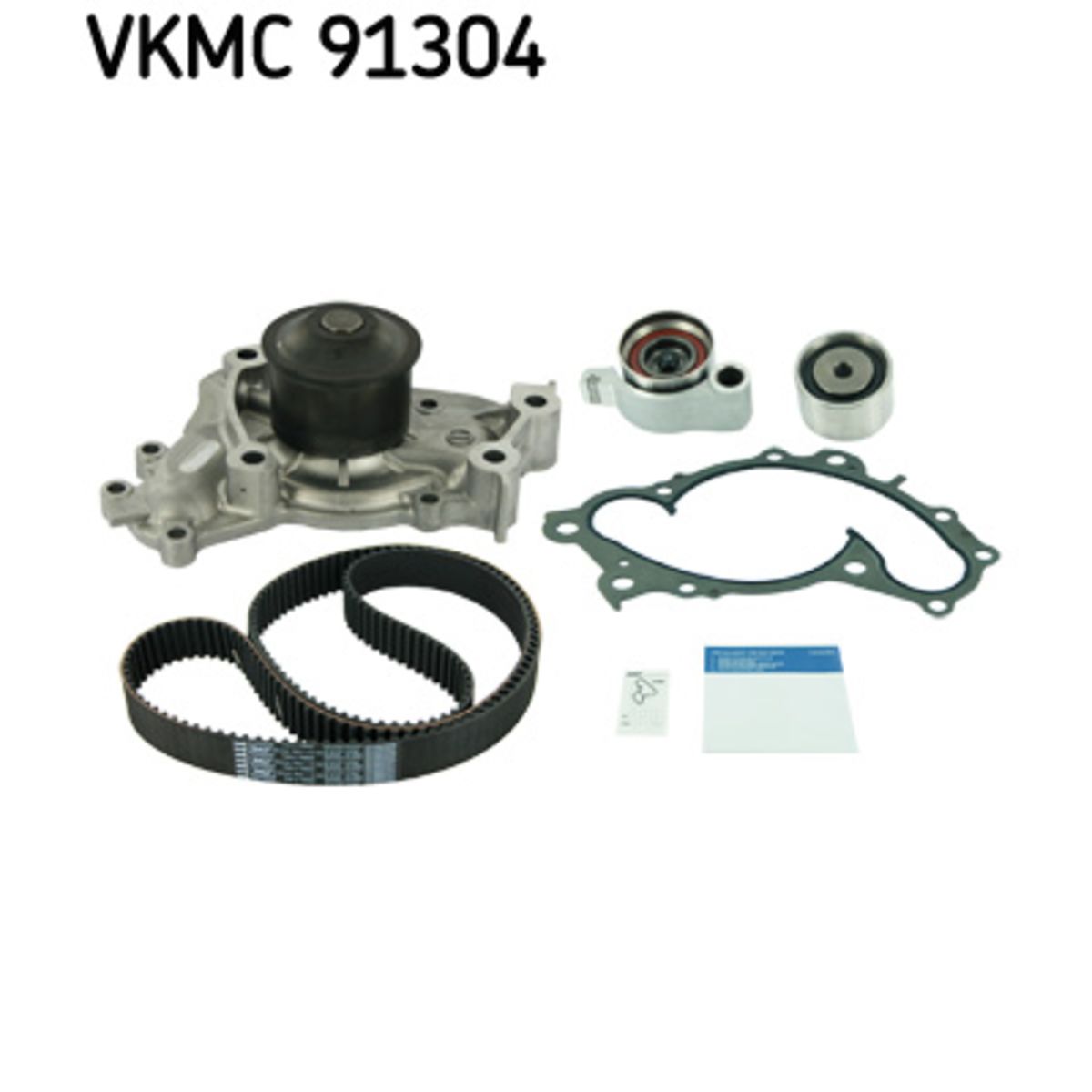 Pompa dell'acqua + kit cinghia di distribuzione SKF VKMC 91304