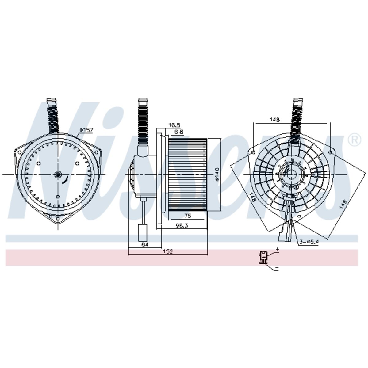 Interieur ventilator