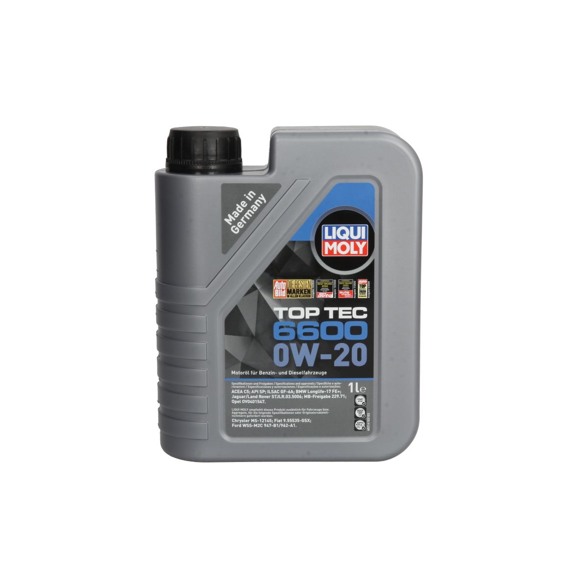 Huile moteur LIQUI MOLY 21440 TopTec 6600 0W20 1L