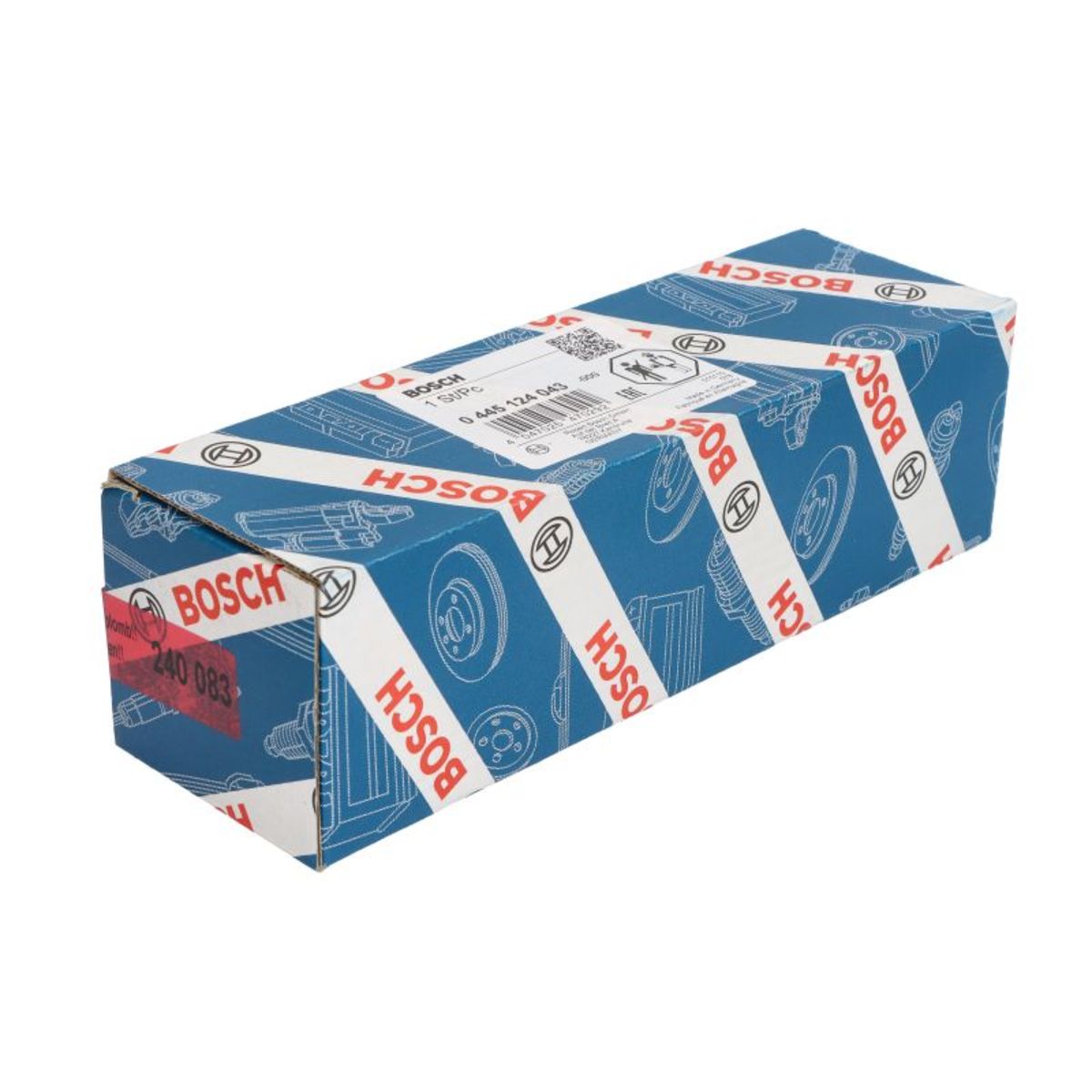 BOSCH 0 445 124 043 Iniettore con anello tenuta - Immagine 4
