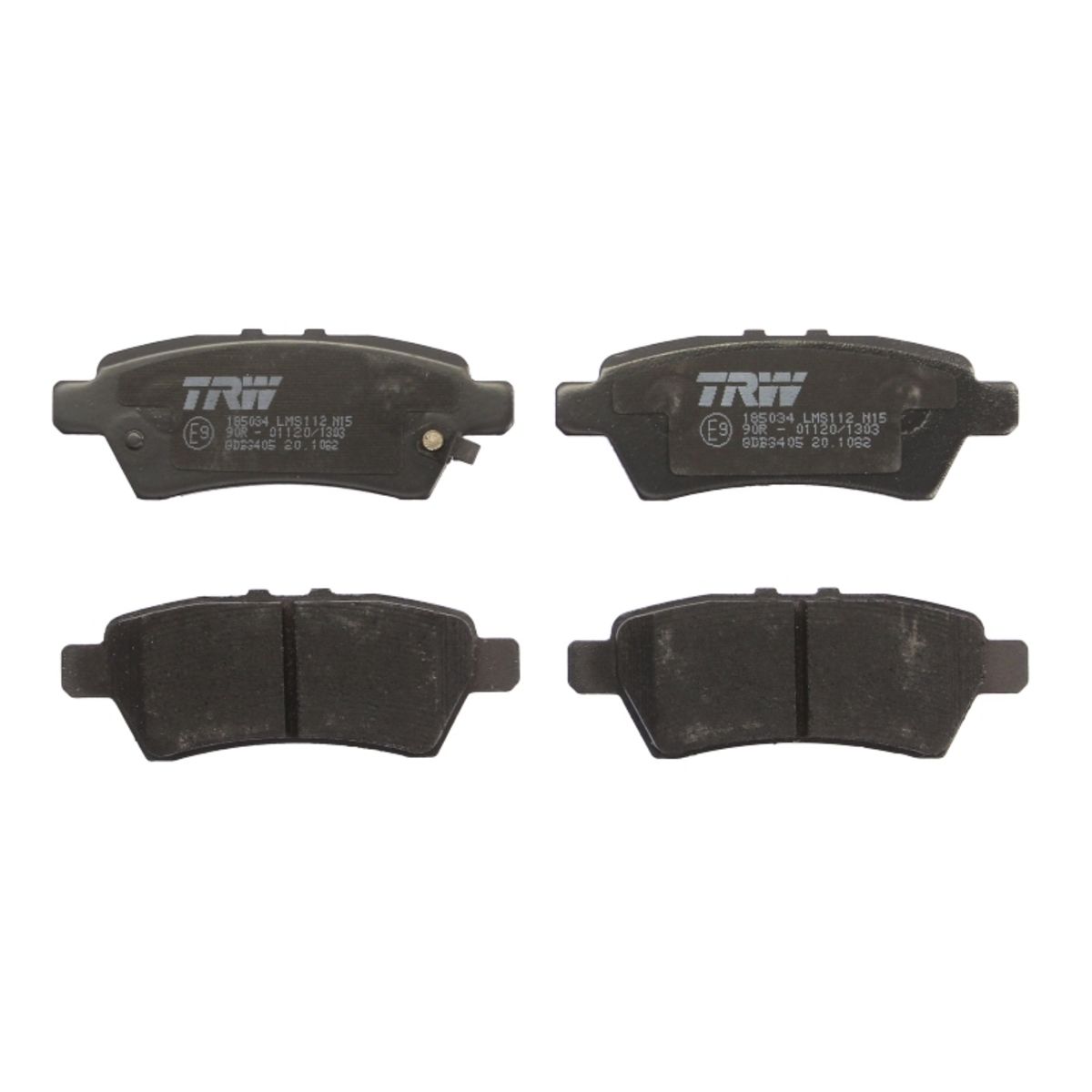 Trw Remblokset Gdb3405, Achter