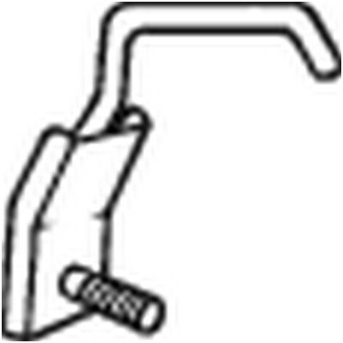 Image of Uitlaatsysteem, houder  251-017