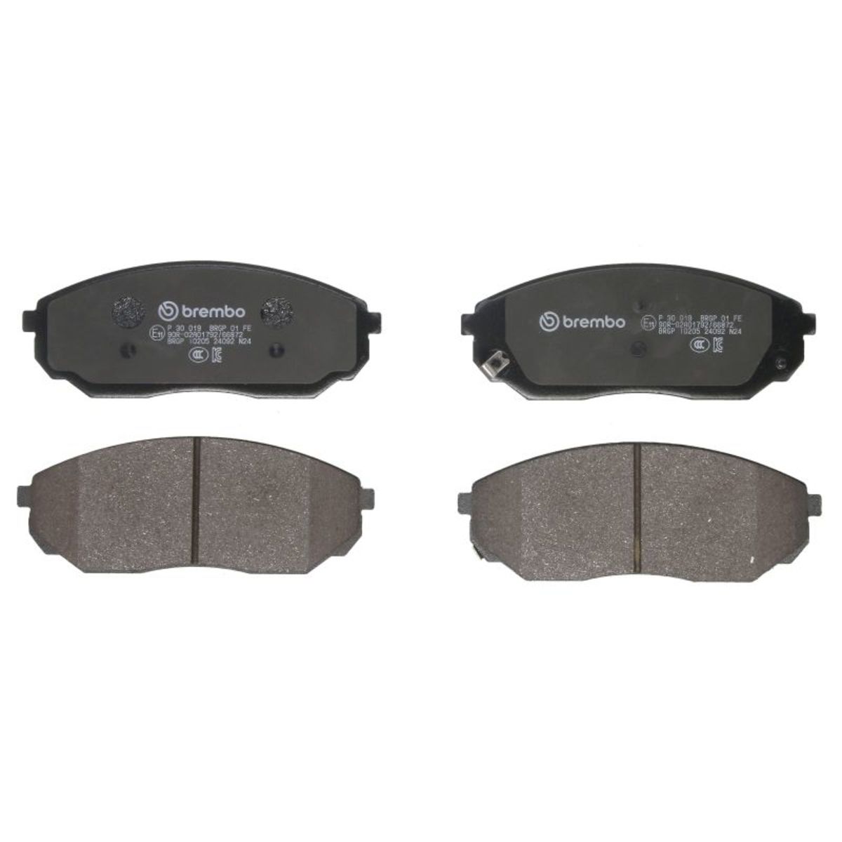 Brembo Bremsbelagsatz P 30 019