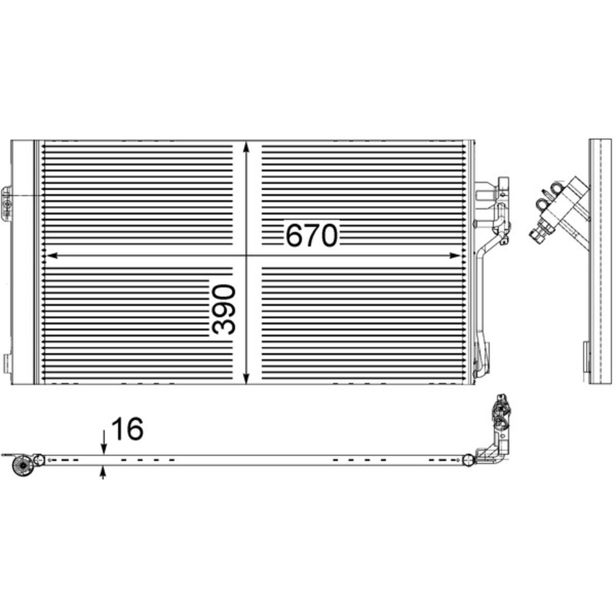 Image of Condensator, airconditioning