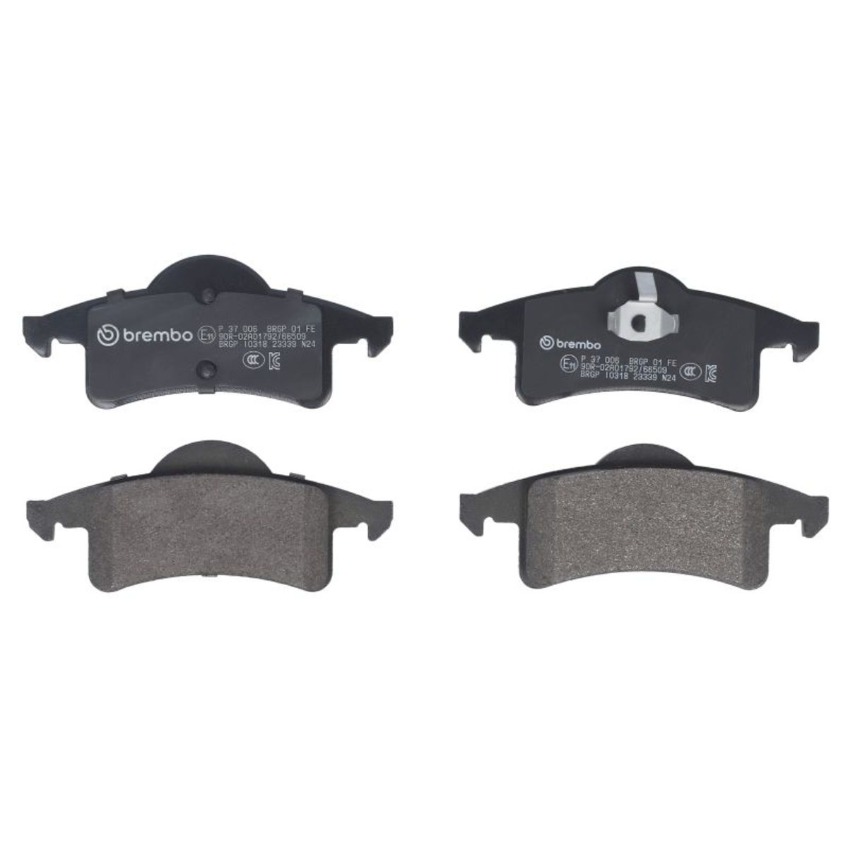 Brembo Bremsbelagsatz P 37 006