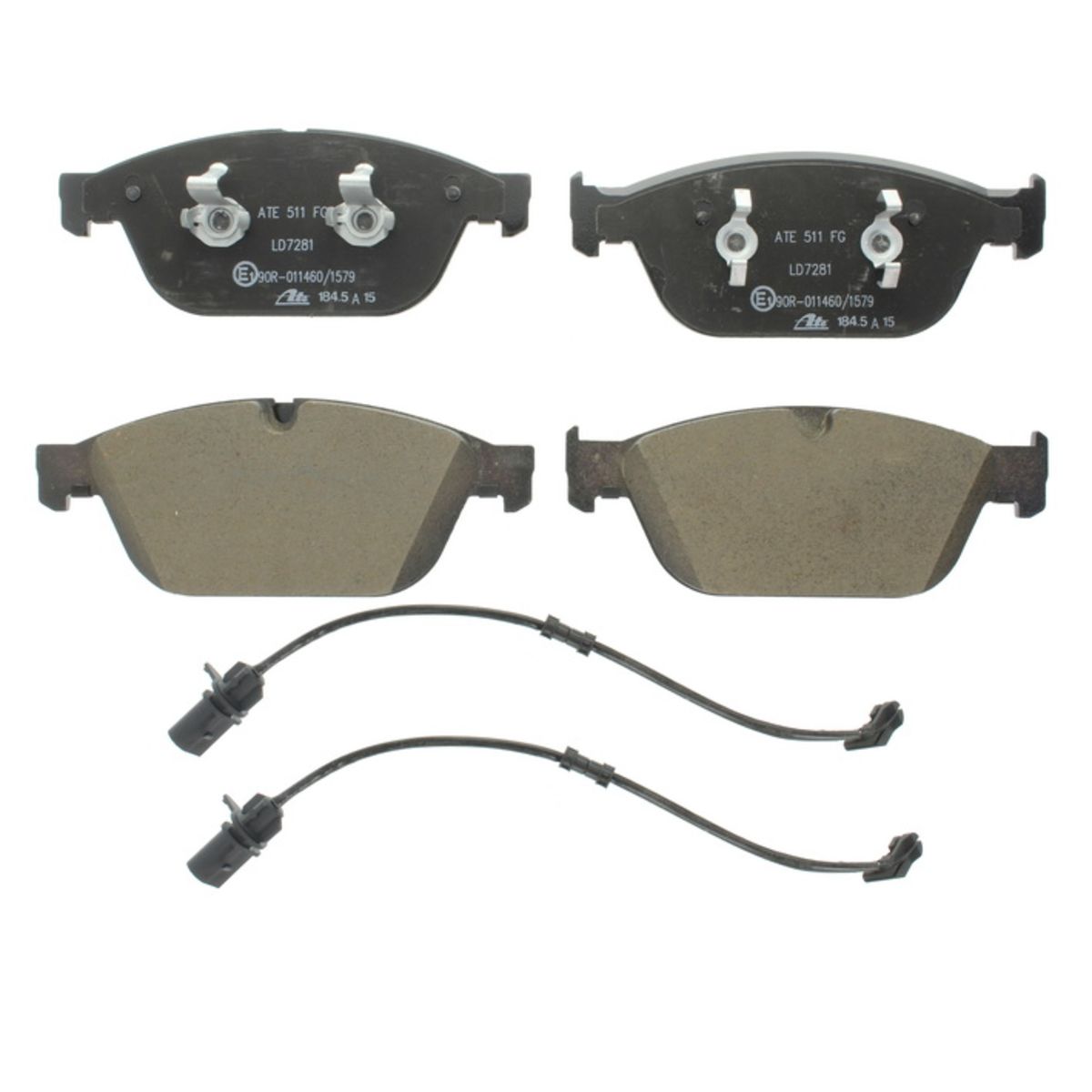 Bremsbelagsatz ATE 13.0470-7281.2, Vorne, Keramik