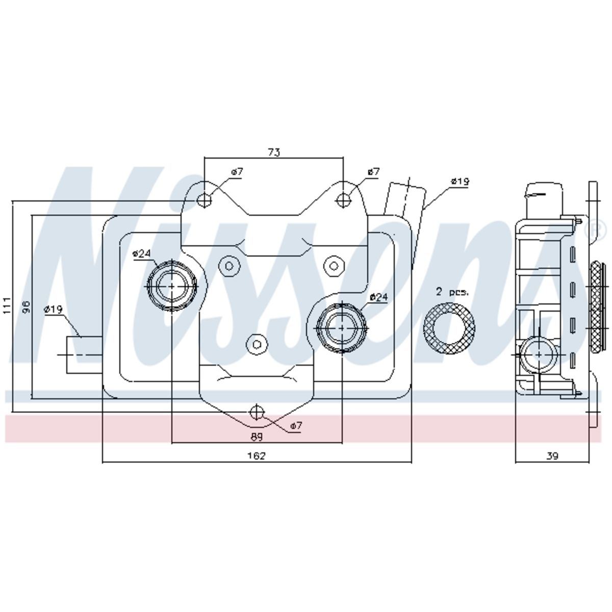 Image of Olie radiator, motorolie